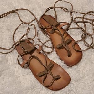 Jeffrey Campbell Tie Up Sandals